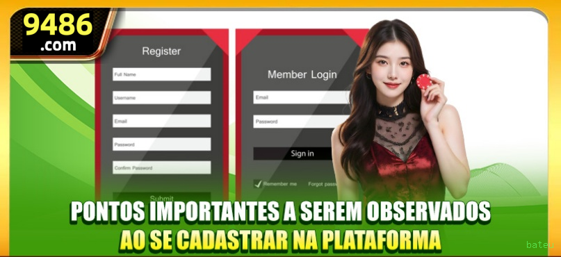 Formulário registro bateu